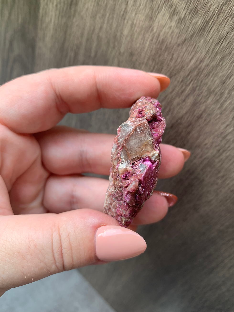 Thumbnail: Hot Pink Cobalto Calcite Druzy Specimen | Natural Cobalt Calcite Crystal | 35g