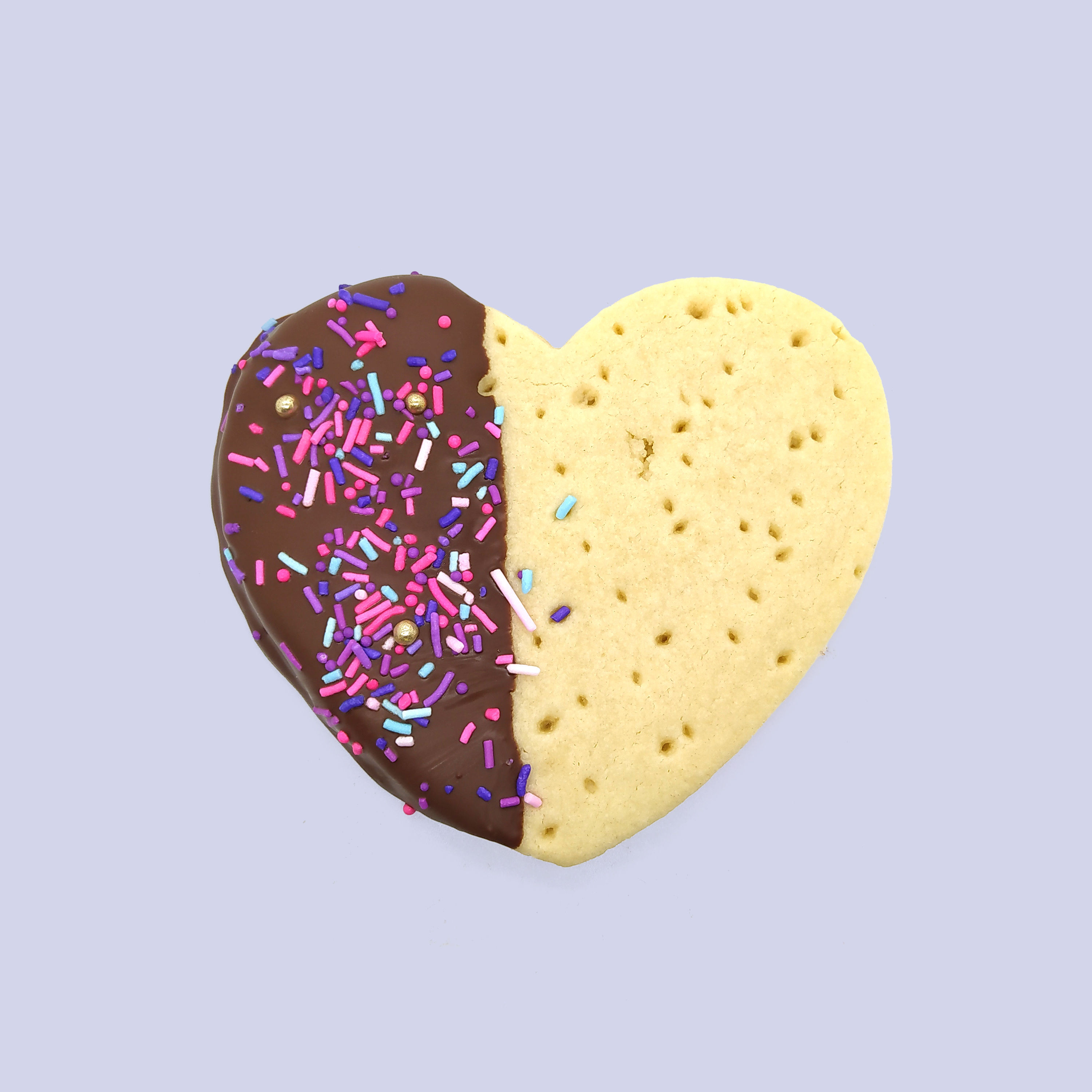 SHORTBREAD HEART (MILK CHOCOLATE)