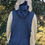 Miniature : Pull beige/jaune, gris et imprimé fleur violine/gris/jaune