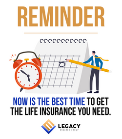 Now is the best time for insurance