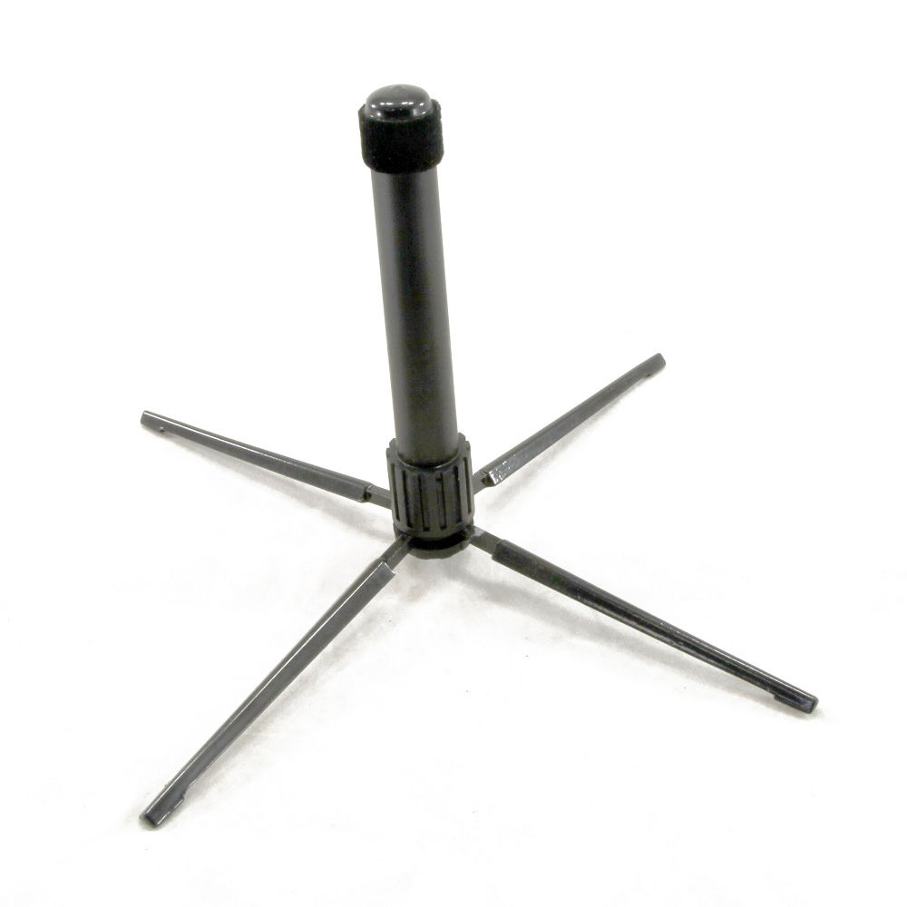 Lightweight Portable Flute Stand with Collapsible Legs