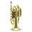 Thumbnail: Sky Band Approved Gold Lacquer Brass Bb Pocket Trumpet with Case and More