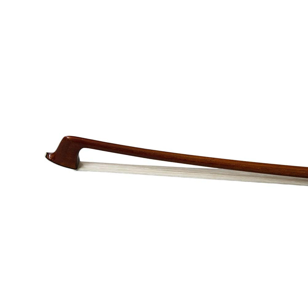 Thumbnail: Sky 4/4 Full Size Pernambuco Violin Bow with Silver Part Double Pearl Eye