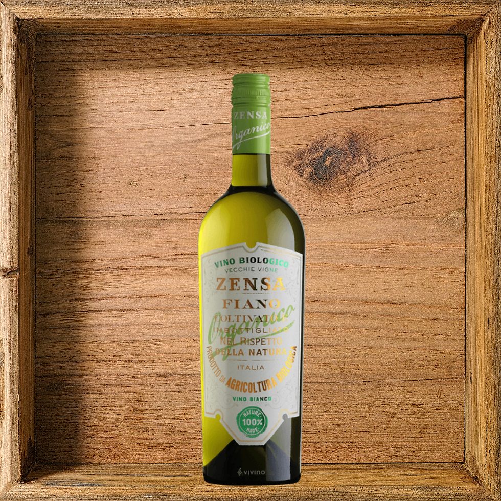Product: Zensa Fiano IGP Salento (Organic) 2021