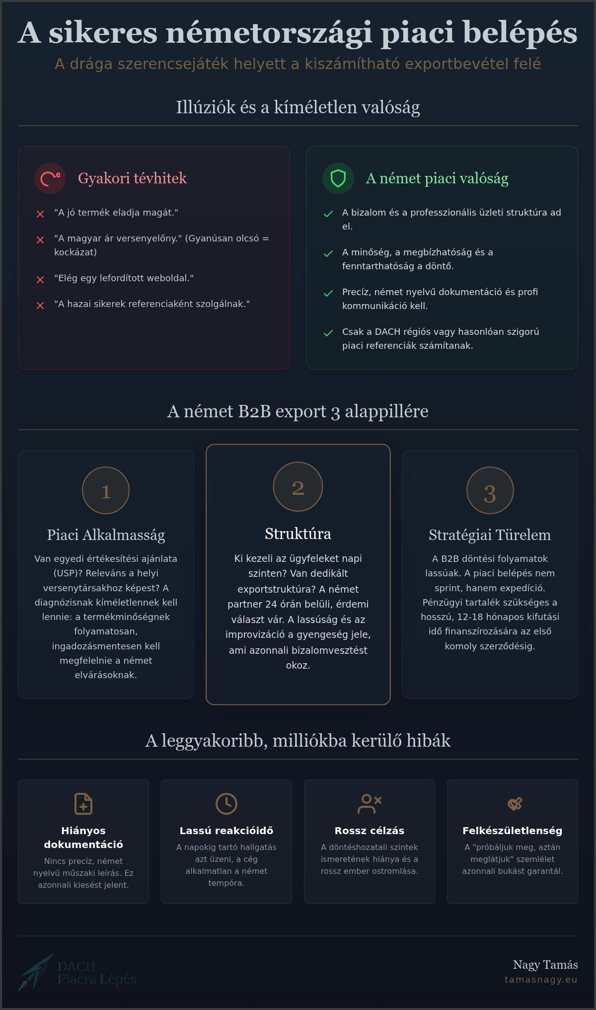 Németországi piaci belépés