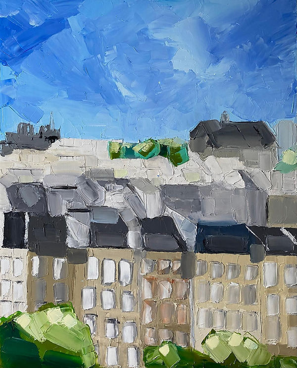 PARIS, Les toits huile sur toile 81X65cm.jpg