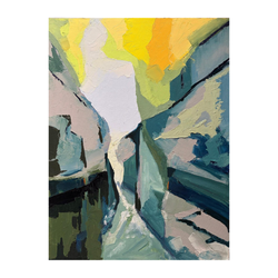 2026 05 31 GORGES FIER Huile sur carton toilé 61X46CM 3