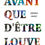 Miniature : Titre à la typographie large et colorée de Avant que d'être louve de Delphine Guy