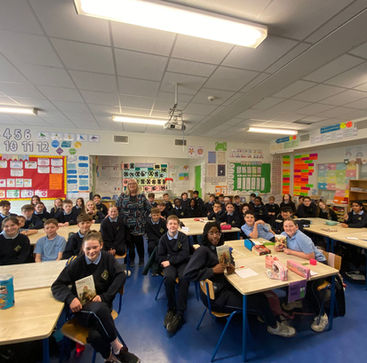 A special visit from a famous author!