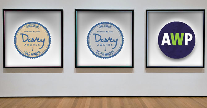 AWP Scores 2 Gold, Silver From the 2022 Davey Awards