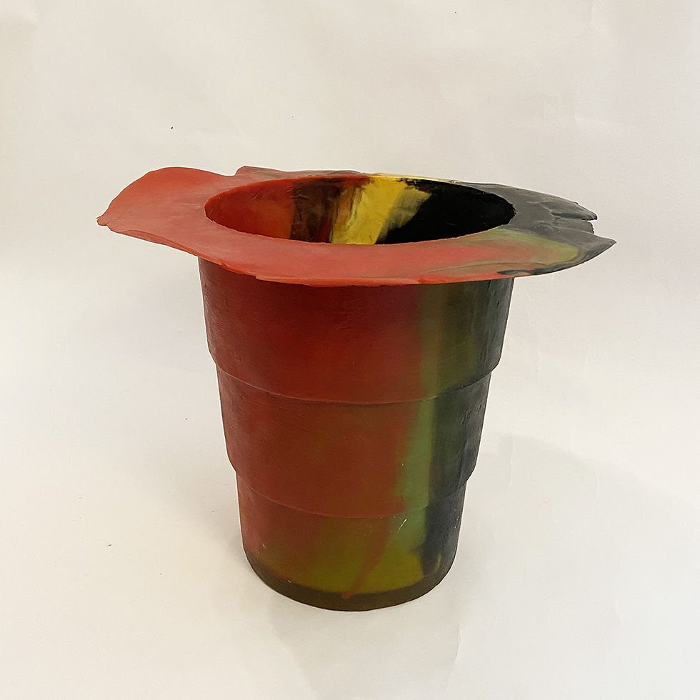 Miniature : Seau à champagne ou vase Babel par Gaetano Pesce, édition originale.