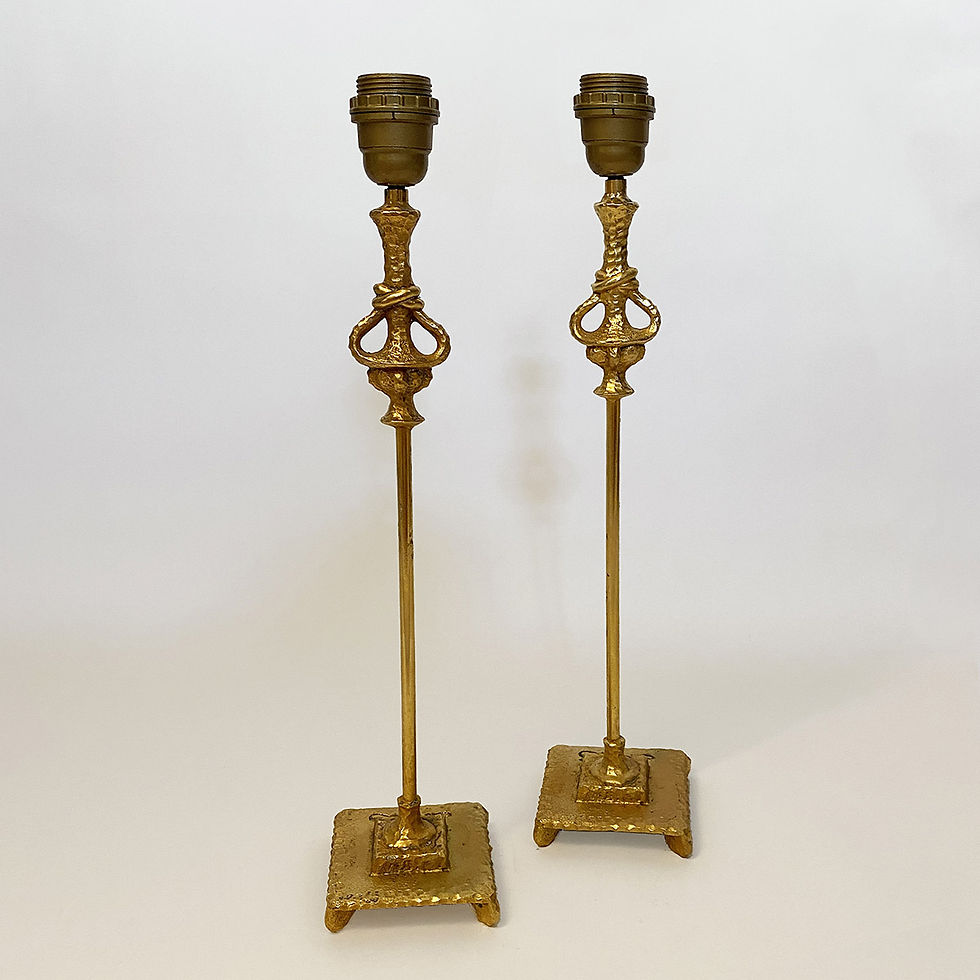 Miniature : Paire de lampes par Nicolas de Waël pour Fondica.
