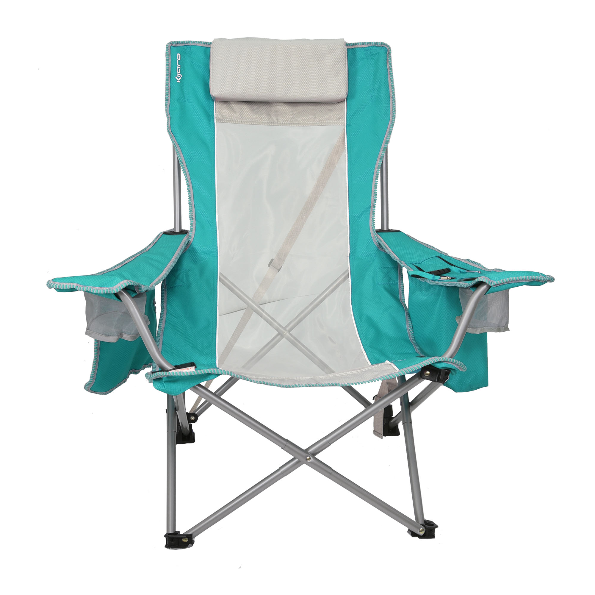 Turquoise camping chair sale