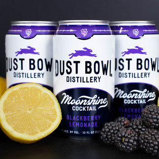 Dust Bowl Moonshine Cocktail Blackberry Lemonade