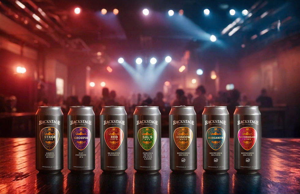 Backstage Brewing's Lineup