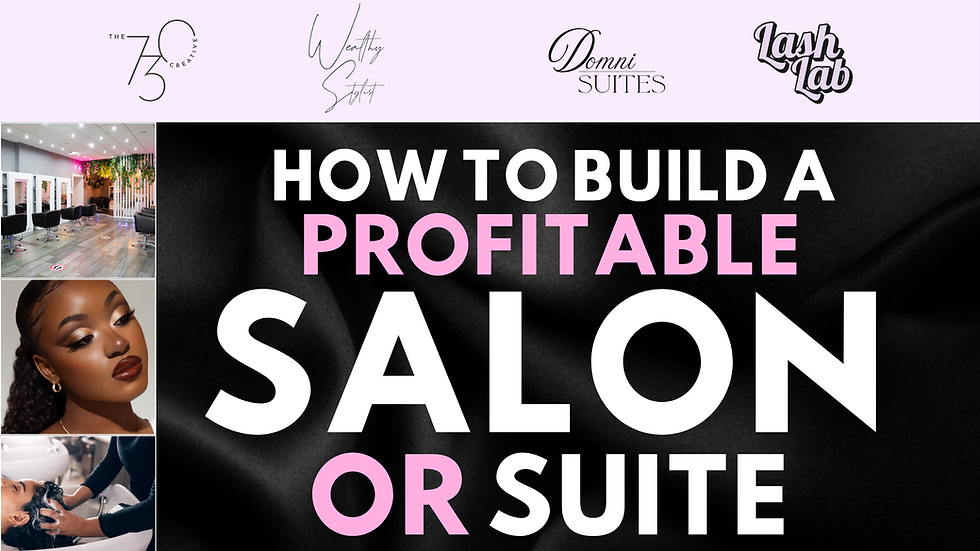 How to Build a Profitable Salon or Suite