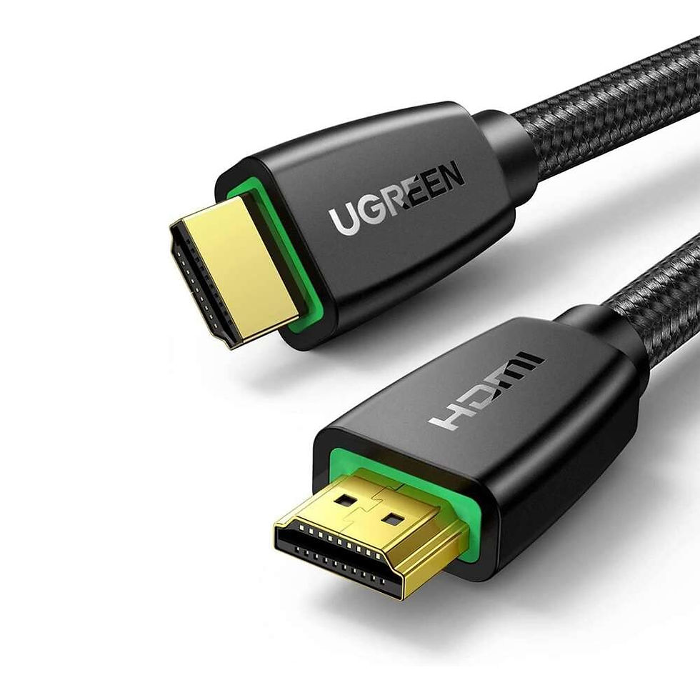Cable HDMI (Mâle) - HDMI (Mâle) - Noir - 4K