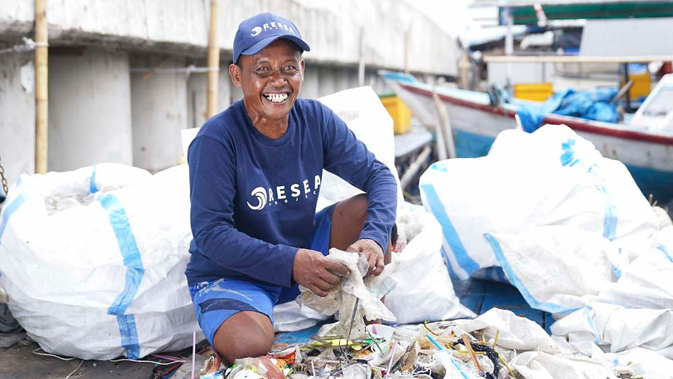 ReSea Project Plastic Collector Indonesia