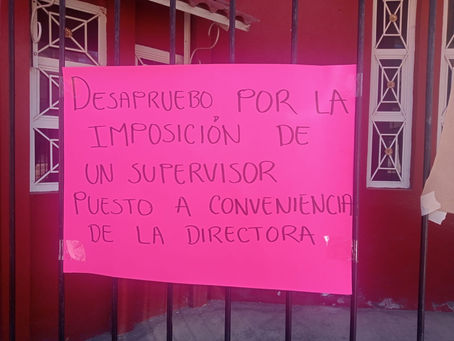 ACUSAN DE HOSTIGAMIENTO LABORAL A DIRECTORA GENERAL DEL TELEBACHILLERATO ¡QUITARON A SUPERVISORES DE COSCO Y CORDOBA!