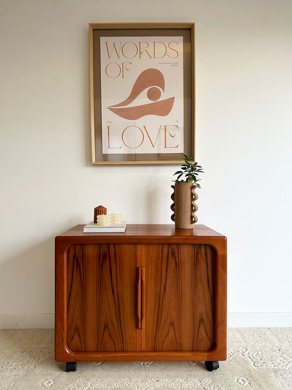 Meuble Hifi-Media vintage Dyrlund