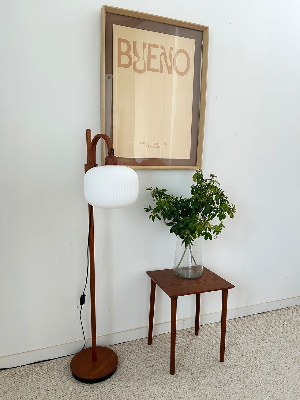 Miniature : Lampadaire danois en teck de Domus 70's