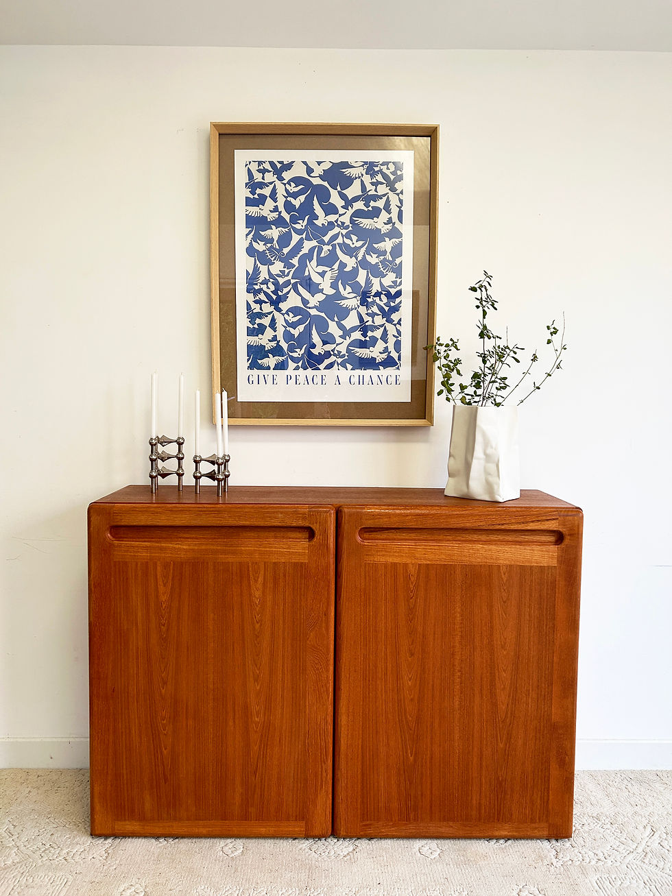 Buffet danois à poser en teck 60's