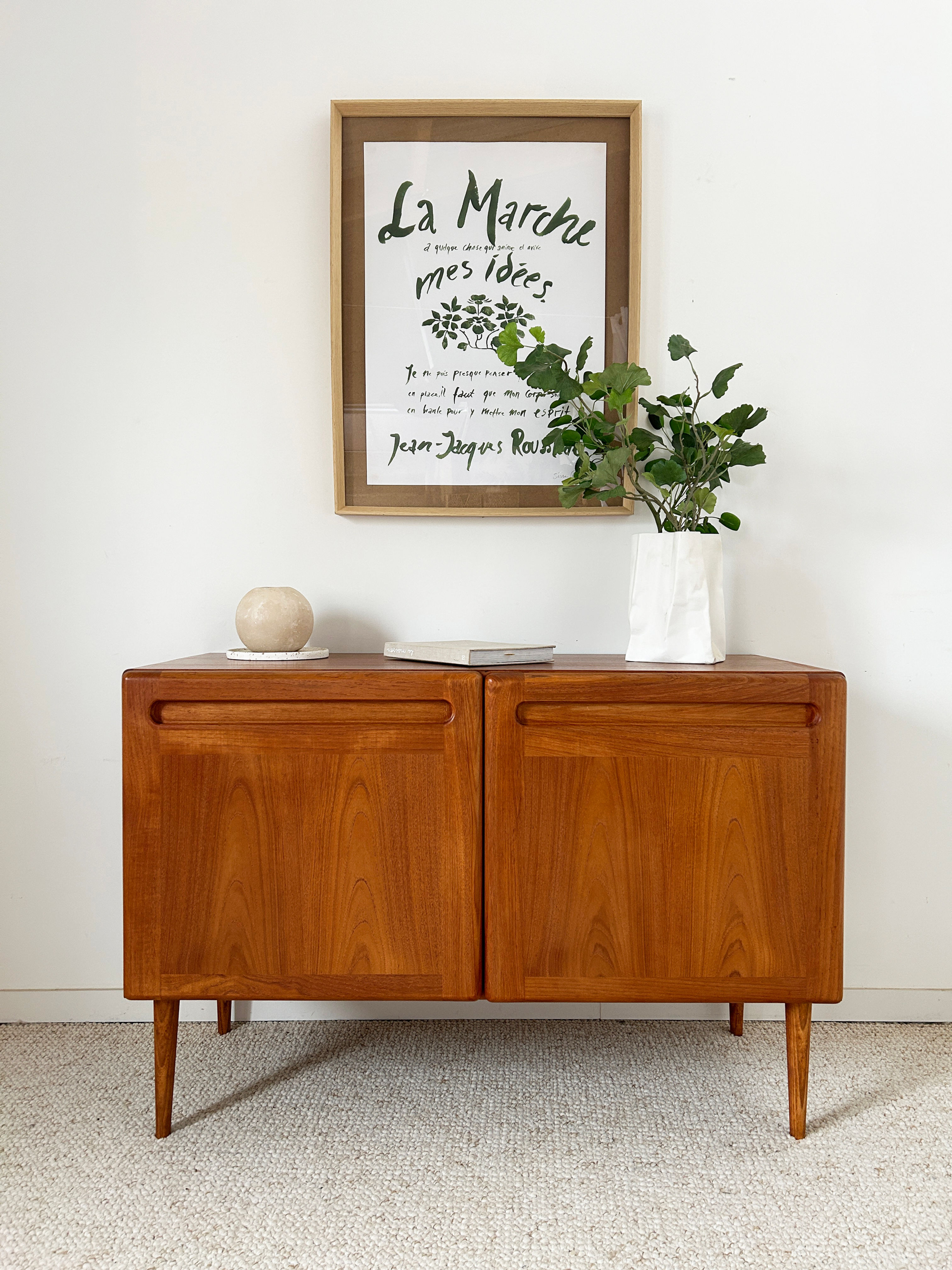 Buffet danois teck ambré 60's