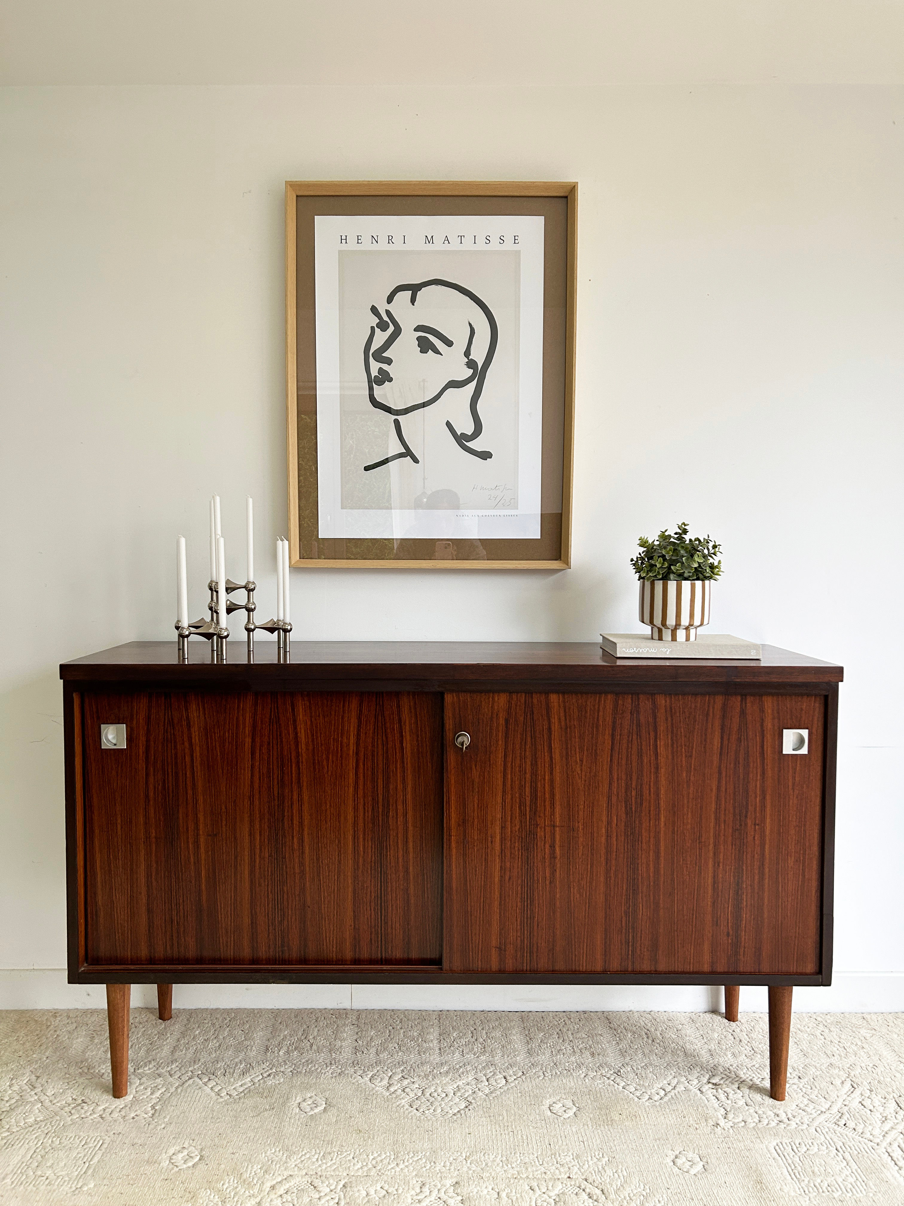 Petite enfilade hollandaise palissandre 70's