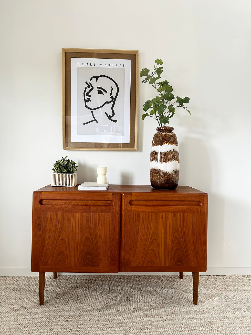 Buffet danois teck ambré 60's