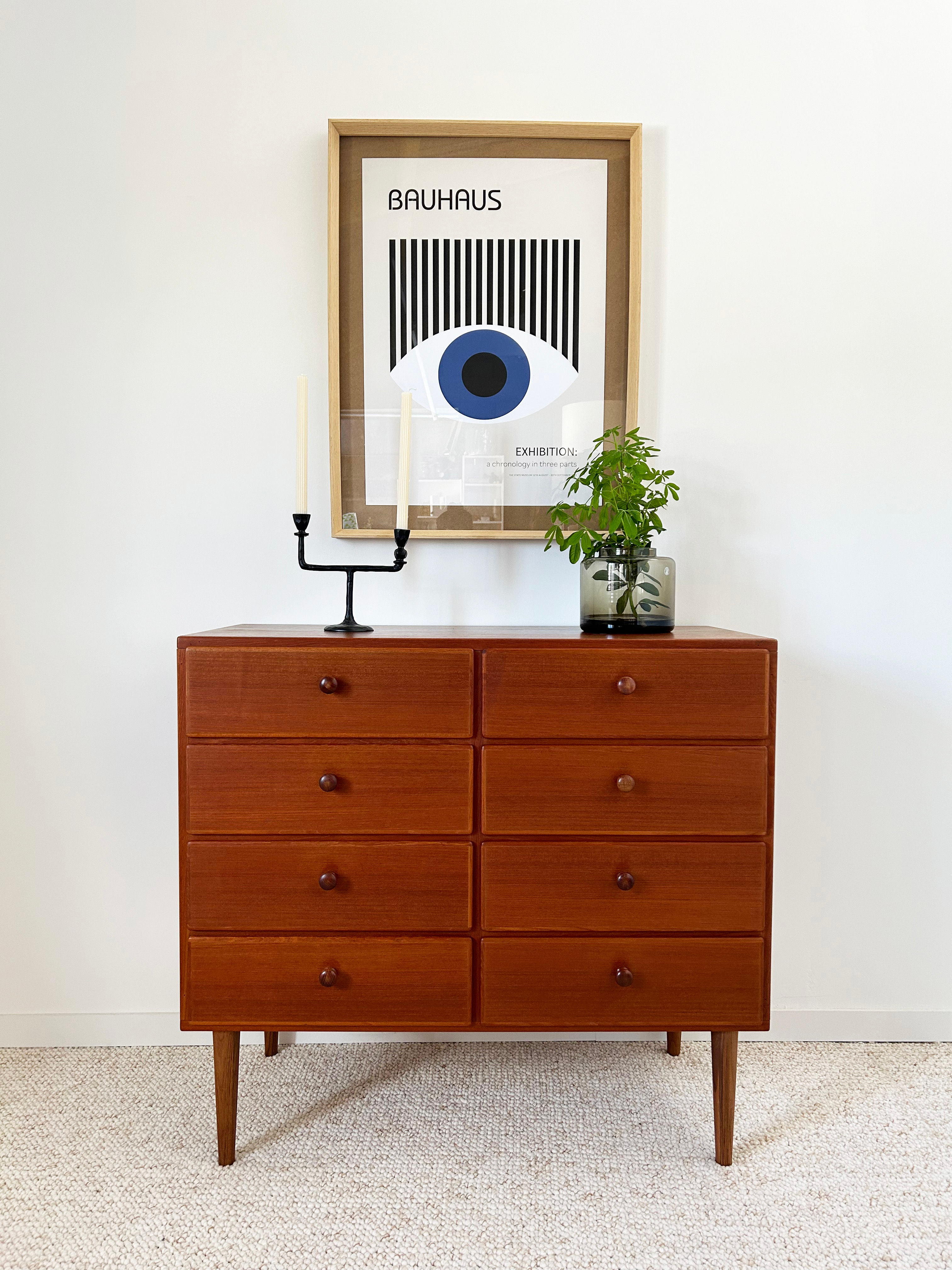 Commode danoise teck Vintage