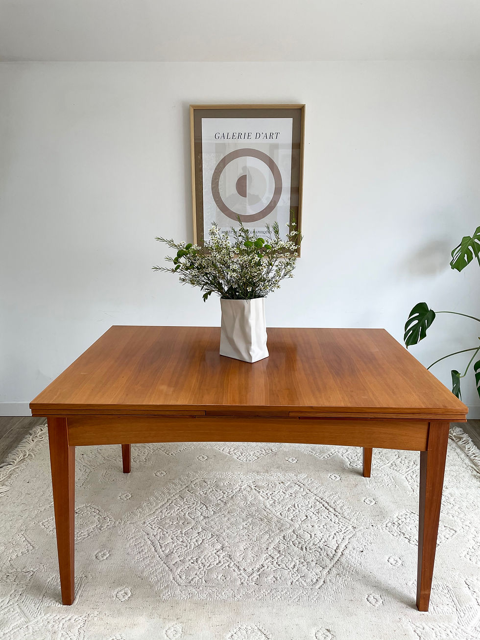 Grande table scandinave 60's