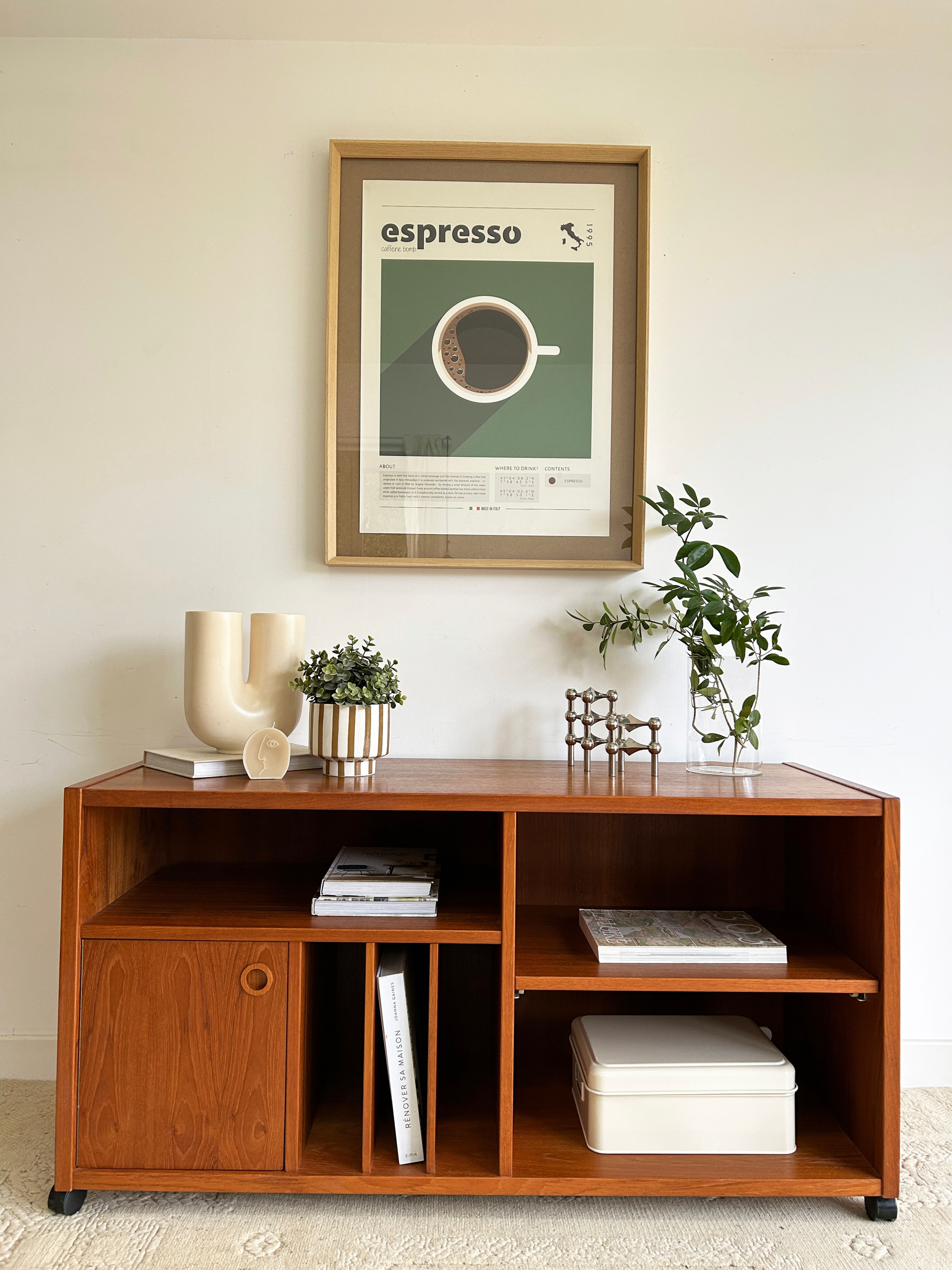 Meuble Hifi - Media scandinave Vintage