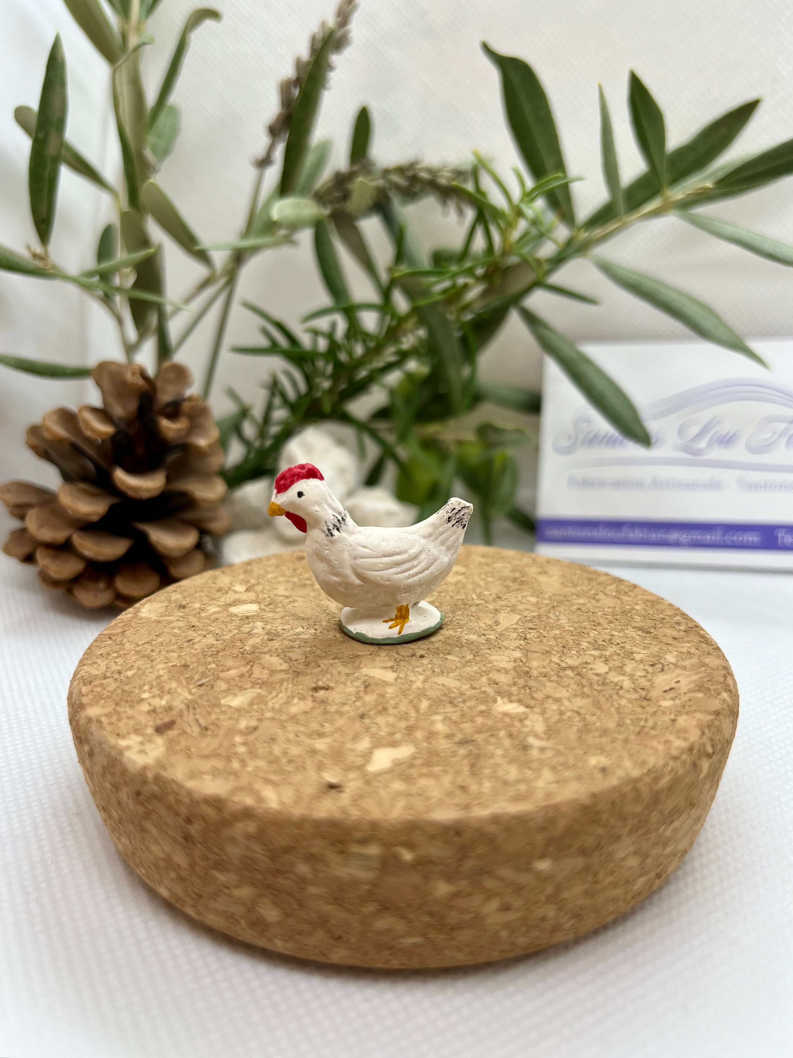 La poule blanche