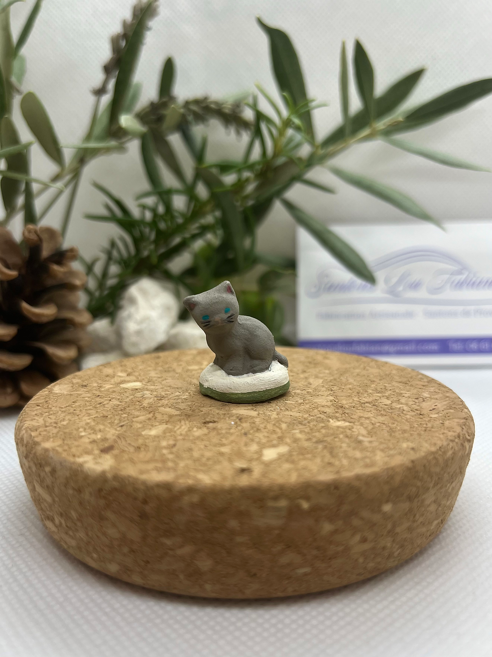 Miniature : Le chat gris
