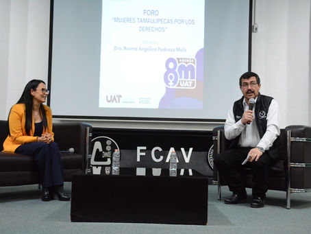 Inicia la UAT la Agenda 8M y el foro “Mujeres tamaulipecas por losderechos”