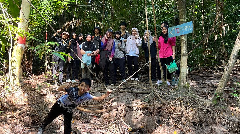 Hiking Bluepool Kem Permai: A Journey of Team Spirit and Resilience