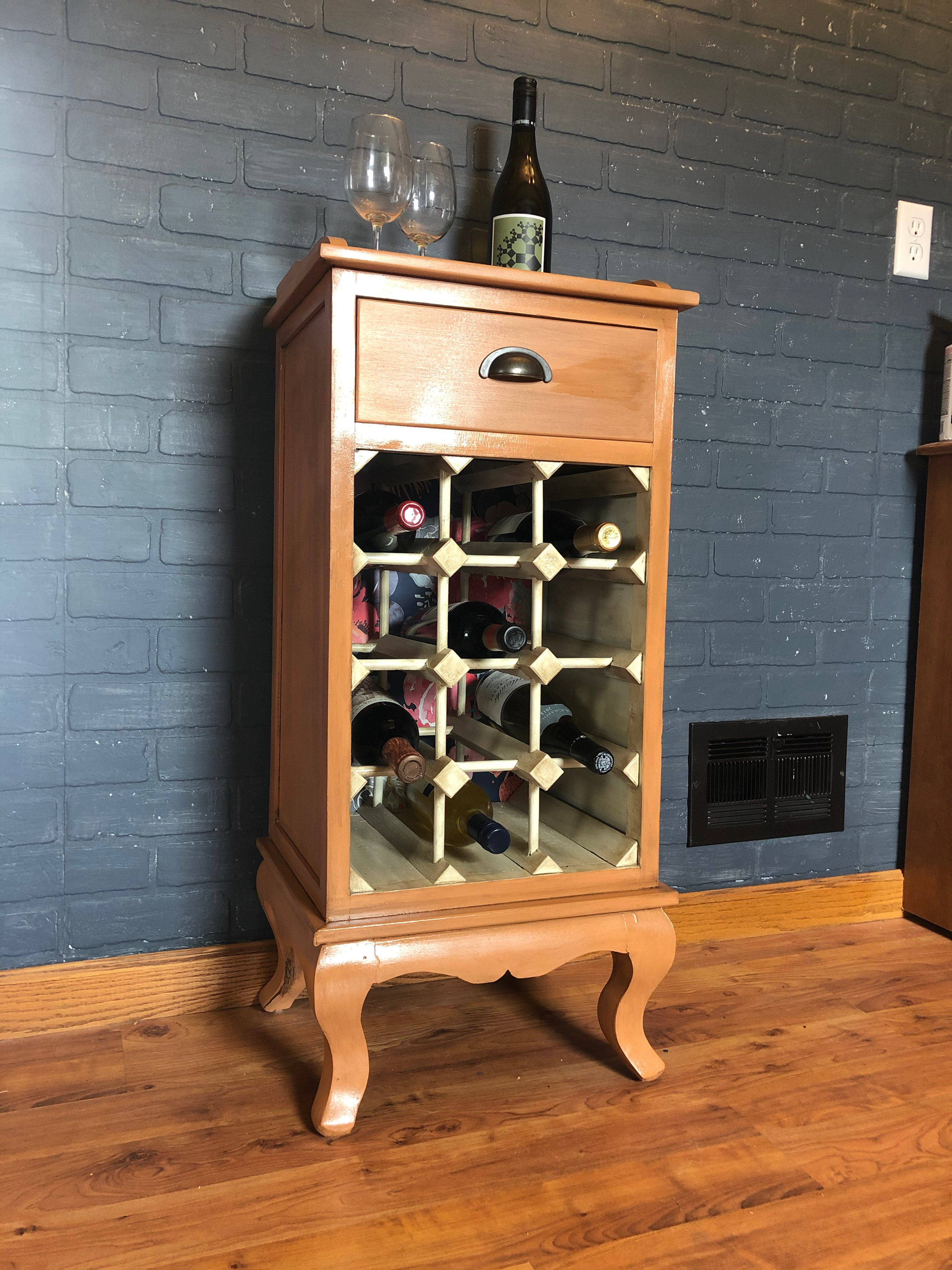 "Orange you glad there's Wine" Rack