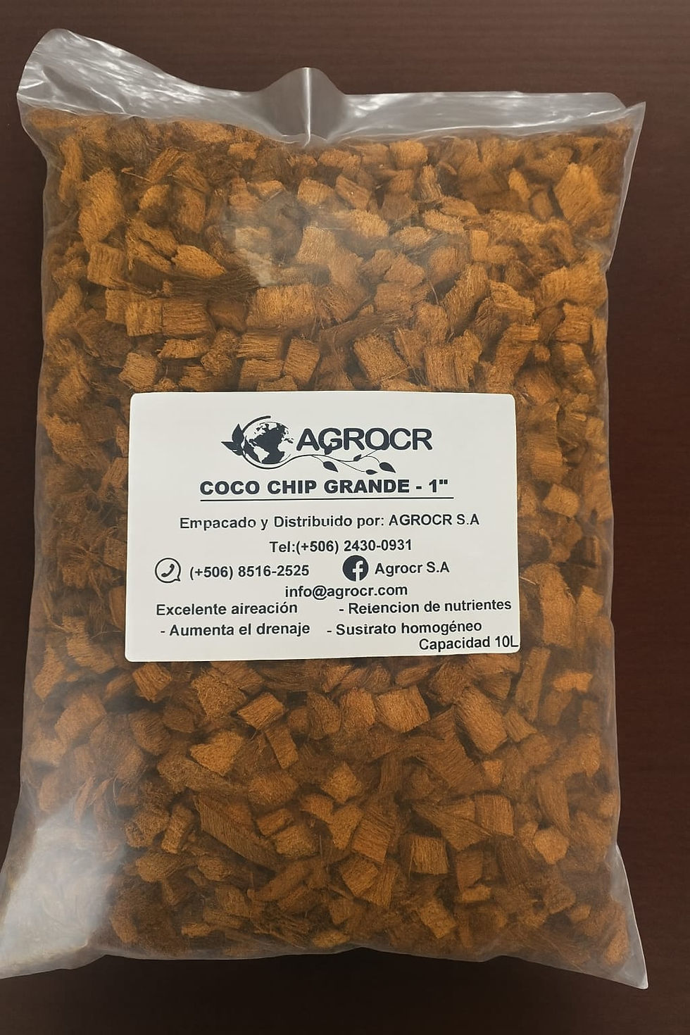 Miniatura: Chip de Fibra de Coco Grande, 1"