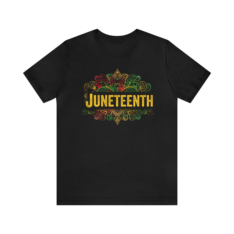 Thumbnail: Wear Your History with Pride: Juneteenth Unisex Jersey Short Sleeve Tee
