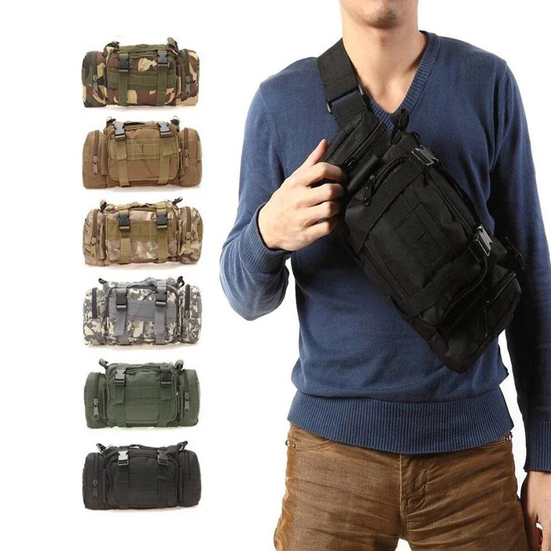 Duffel Waist Bag Molle Waterproof Fanny Packs Camera Bag EDC Utility Pouch