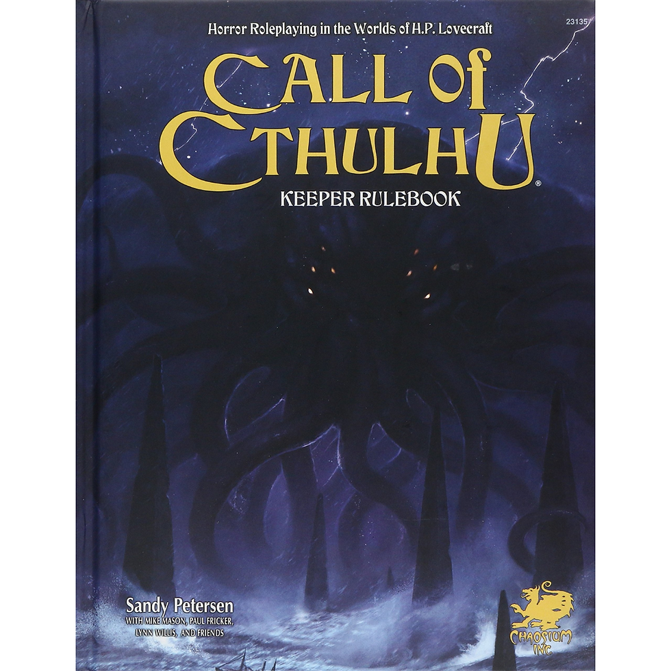 Call of Cthulhu Keeper Rulebook