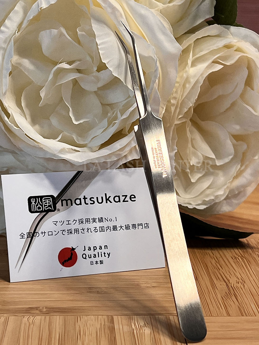 Thumbnail: Matsukaze 日本松风美睫镊Eyelash Tweezer type-j