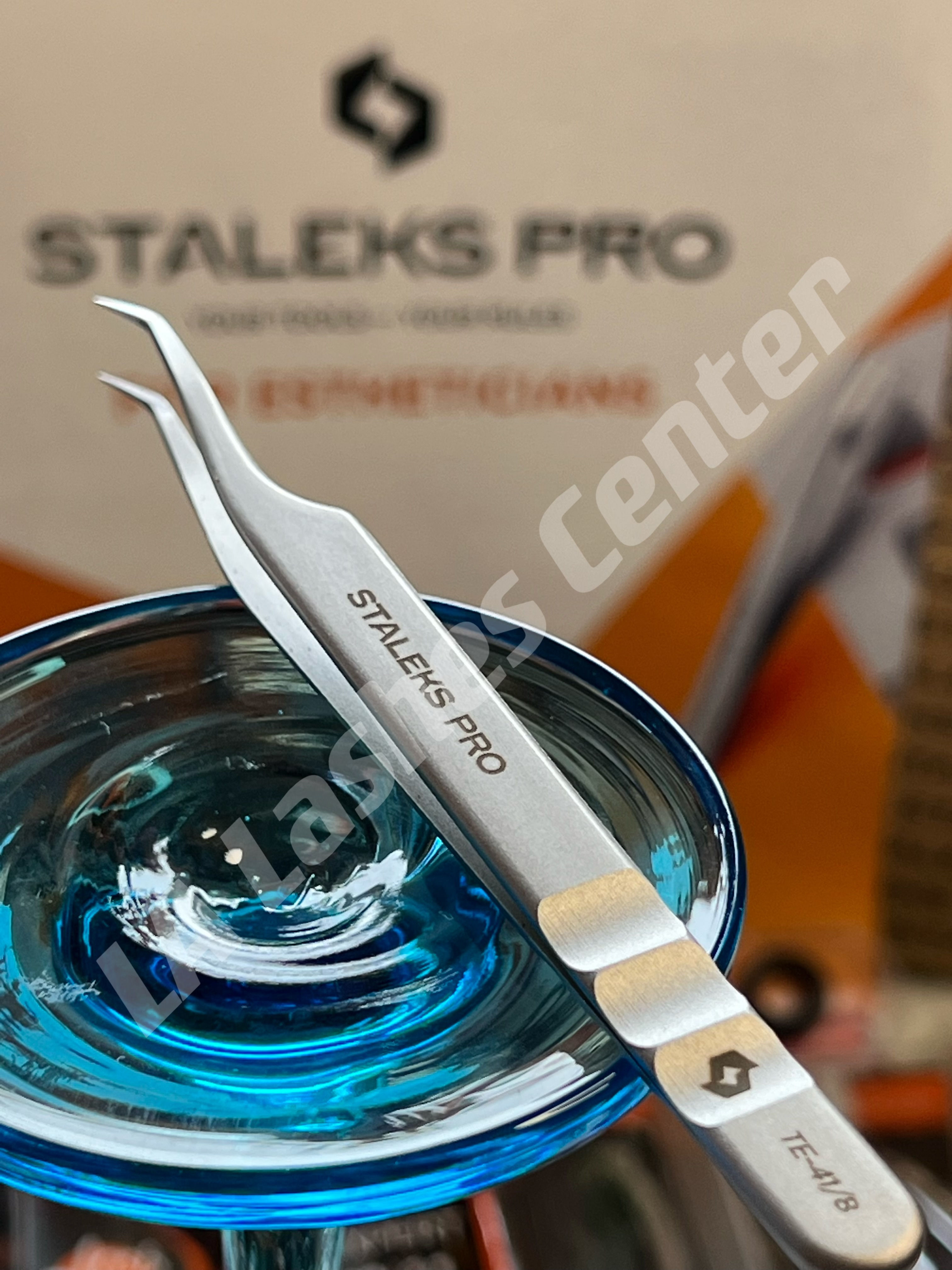 乌克兰美睫镊STALEKS PRO Eyelash Tweezer 41-8