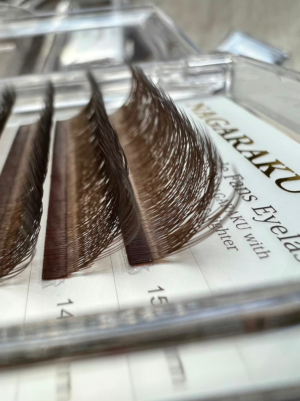 N牌 0.07棕色三叶草 Brown 3d Lash