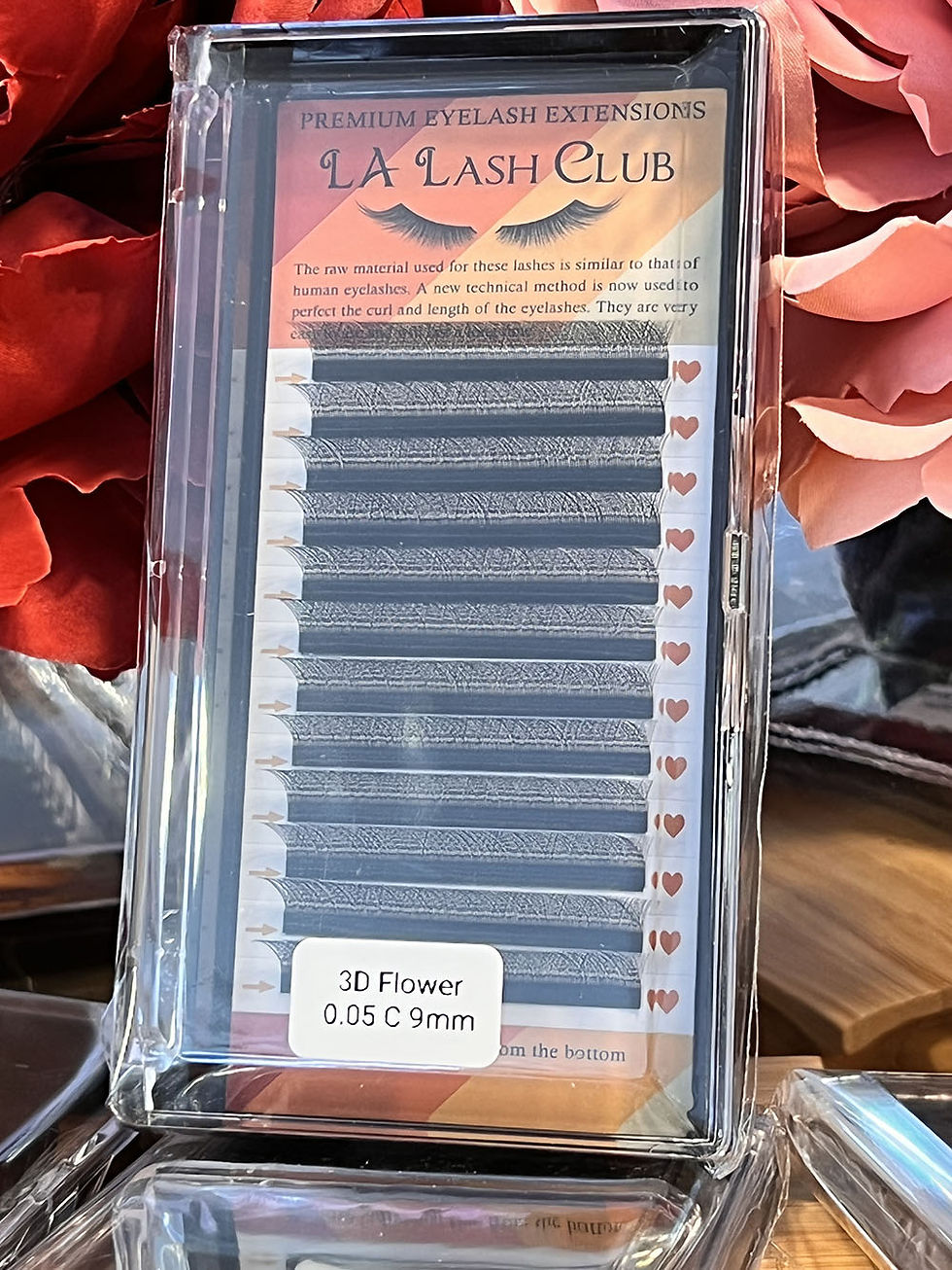 Thumbnail: LASH CLUB 3D Flower C Curl 8-15 0.05美睫三叶草0.05C翘8-15超好用开花毛