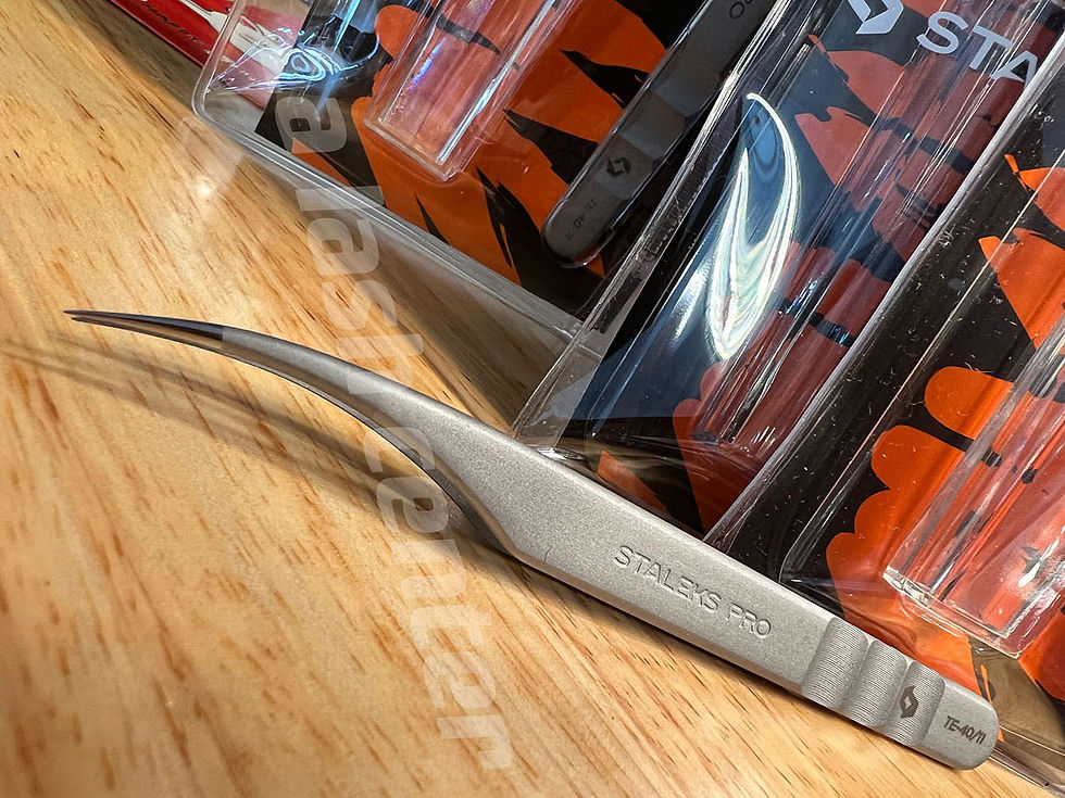 Thumbnail: 乌克兰海豚镊STALEKS PRO Eyelash Tweezer 40-11