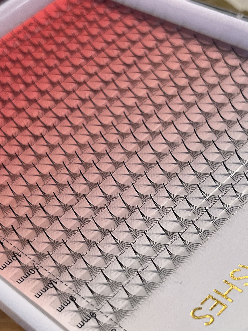 美睫大花朵毛Premade 350 Fans Cluster Lashes 0.07 6D MIX D Curl