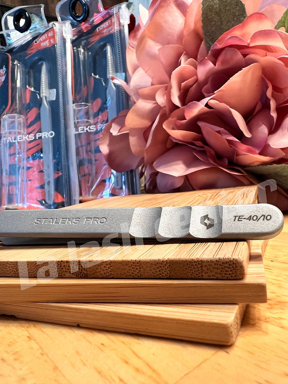 Thumbnail: STALEKS PRO Eyelash Tweezer 40-10 乌克兰美睫直镊 40-10