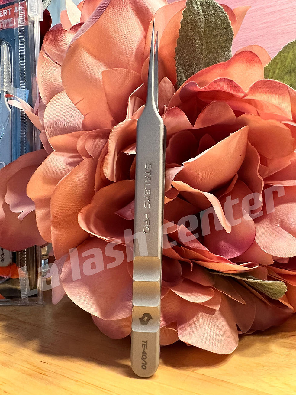 Thumbnail: STALEKS PRO Eyelash Tweezer 40-10 乌克兰美睫直镊 40-10