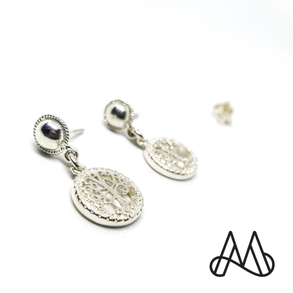 Aro Plata 925 Arbol de la Vida